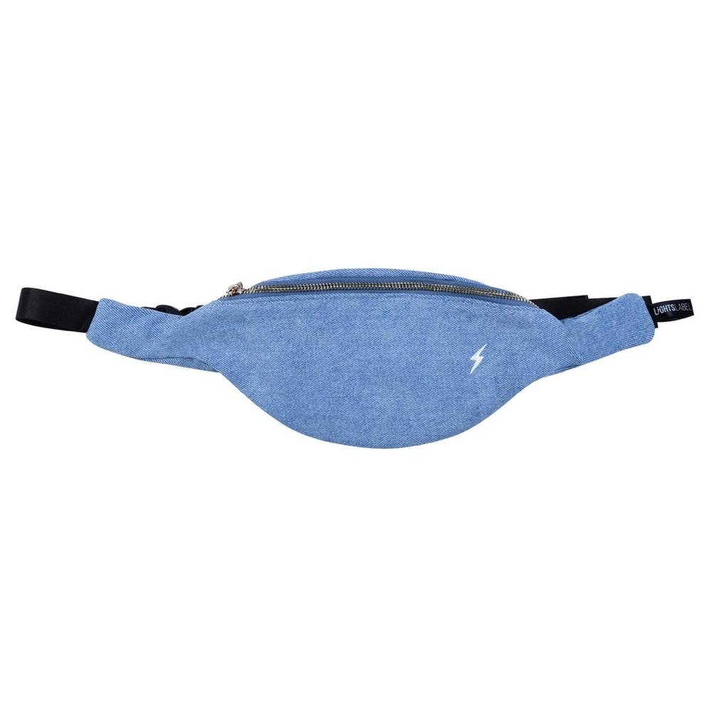 Lights Label Denim Fanny Pack New
